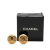 Chanel B Chanel Gold Gold Plated Metal CC Clip On Earrings France