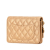 Chanel AB Chanel Gold Lambskin Leather Leather CC Quilted Lambskin Coin Charm Wallet on Chain Spain