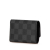 Louis Vuitton B Louis Vuitton Black Canvas Fabric Damier Graphite 6 Key Holder France