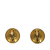 Chanel B Chanel Gold Gold Plated Metal CC Clip On Earrings France