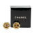 Chanel B Chanel Gold Gold Plated Metal CC Clip On Earrings France