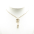 Chanel AB Chanel Gold Gold Plated Metal CC Faux Pearl Pendant Necklace Italy