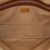 Fendi AB Fendi Brown Beige Canvas Fabric Zucca Embroidered Baguette Satchel Italy