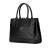 Salvatore Ferragamo B Ferragamo Black Calf Leather Medium Briana Tote Italy