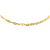 Chanel B Chanel Gold Gold Plated Metal CC Round Pendant Necklace France