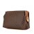 Celine B Celine Brown Coated Canvas Fabric Macadam Pouch Italy