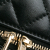 Chanel AB Chanel Black Lambskin Leather Leather CC Quilted Lambskin Oval Top Handle Clutch Italy