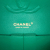 Chanel B Chanel Green with Multi Tweed Fabric Medium Classic Double Flap France