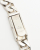 Gucci Plate Silver Chain Bracelet