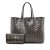 Goyard AB Goyard Black Coated Canvas Fabric Goyardine Saint Louis GM France