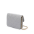 Chanel B Chanel Gray Lambskin Leather Leather Mini Lambskin Pearl Crush Clutch On Chain France