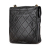 Chanel B Chanel Black Lambskin Leather Leather CC Quilted Lambskin Crossbody Italy