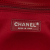 Chanel B Chanel Red Lambskin Leather Leather Medium Lambskin CC Crossing Flap Italy