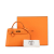 Hermès AB Hermès Orange Calf Leather Epsom Kelly II Sellier 32 France