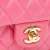 Chanel B Chanel Pink Strawberry Caviar Leather Leather Medium Classic Caviar Double Flap France