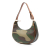 Celine AB Celine Green Olive Green Coated Canvas Fabric Camouflage Ava Shoulder Bag Italy