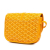 Goyard AB Goyard Yellow Coated Canvas Fabric Goyardine Belvedere II PM France