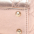 Christian Dior AB Dior Pink Lambskin Leather Leather Mini Metallic Lambskin Cannage Lady Dior Italy