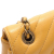 Chanel B Chanel Yellow Goatskin Leather Medium Diagonal Quilted Flap Italy