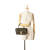 Fendi B Fendi Brown Canvas Fabric Zucca Satchel Italy