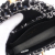 Chanel AB Chanel Black Tweed Fabric Nano Kelly Clutch on Chain Italy