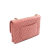 Chanel AB Chanel Pink Lambskin Leather Leather Chevron Lambskin Trendy CC Flap Italy