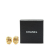 Chanel B Chanel Gold Gold Plated Metal CC Clip On Earrings France