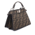 Fendi AB Fendi Brown Canvas Fabric FRGMT x Pokemon Petite Zucca Peekaboo ISeeU Satchel Italy