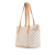 Louis Vuitton B Louis Vuitton White Damier Canvas Canvas Damier Azur Totally PM France