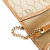 Christian Dior B Dior Brown Beige Coated Canvas Fabric Honeycomb Chain Crossbody France