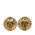 Hermès B Hermès Gold Gold Plated Metal Horn Sellier Clip On Earrings France