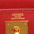 Hermès AB Hermès Red Calf Leather Epsom Kelly II Sellier 28 France