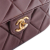 Chanel Red Mini Quilted Lambskin Bijoux Logo Chain Square Flap France