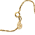 Christian Dior B Dior Gold Gold Plated Metal Rhinestones Padlock Pendant Necklace Germany