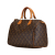 Louis Vuitton B Louis Vuitton Brown Monogram Canvas Canvas Monogram Speedy 30 France