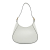 Prada B Prada White Calf Leather Spazzolato Cleo Hobo Italy