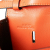 Loewe AB LOEWE Orange Dark Orange Calf Leather Small Soft skin Heel Bag Spain