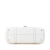 Fendi AB Fendi White Calf Leather Selleria Linda Shoulder Bag Italy