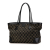 Gucci B Gucci Black Denim Fabric Medium GG Ophidia Shopping Tote France