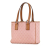 Gucci B Gucci Pink Canvas Fabric GG Tote Italy