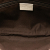 Gucci B Gucci Brown Beige with White Canvas Fabric GG Belt Bag Italy