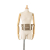 Gucci B Gucci Brown Beige with White Canvas Fabric GG Belt Bag Italy