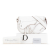 Christian Dior B Dior White Calf Leather skin Double Saddle Crossbody Italy