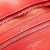 Saint Laurent B Saint Laurent Red Calf Leather Medium Monogram Cabas Satchel Italy