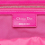 Christian Dior Dior Pink Dark Pink Lambskin Leather Leather Large Lambskin Cannage Soft Zipped Shopping Tote Italy