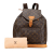 Louis Vuitton B Louis Vuitton Brown Monogram Canvas Canvas Monogram Montsouris GM United States