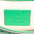 Gucci AB Gucci Green Calf Leather GG Embossed Perforated Double Belt Bag Italy