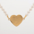 Chanel CC Metal Necklace Heart and Pearls Gold