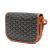 Goyard AB Goyard Black with Brown Coated Canvas Fabric Goyardine Belvedere PM France