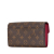 Louis Vuitton B Louis Vuitton Brown Monogram Canvas Canvas Monogram Portefeuille Sarah Wallet Spain